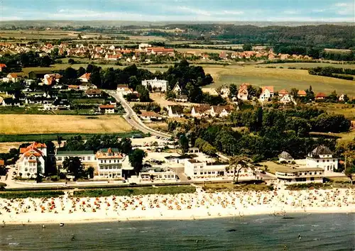 AK / Ansichtskarte 73938795 Scharbeutz_Ostseebad Fliegeraufnahme