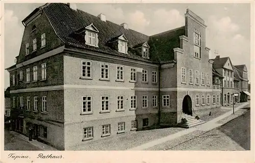 AK / Ansichtskarte  Tapiau_Gwardeisk_Oblast_Kaliningrad Rathaus Feldpost