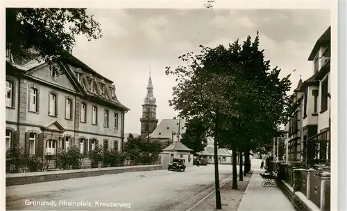 AK / Ansichtskarte 73938870 Gruenstadt_Rheinland-Pfalz Kreuzerweg