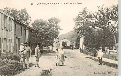 AK / Ansichtskarte  Clermont-en-Argonne_55_Meuse La Gare