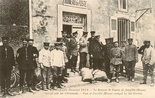 AK / Ansichtskarte  Jouville_Verdun__55_Meuse Le Bureau de Postes de Jouville occupe par les Allemands
