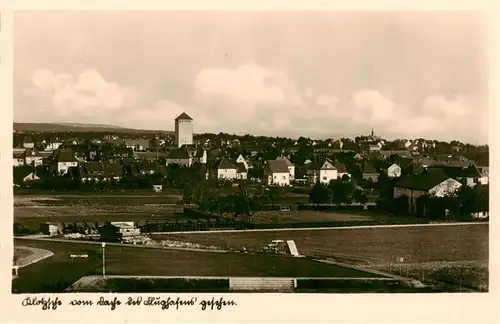 AK / Ansichtskarte  Koetzschen Blick vom Dach des Flughafens