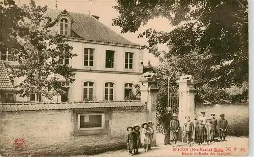 AK / Ansichtskarte  Bricon_52_Haute-Marne Mairie et Ecole des Garcons