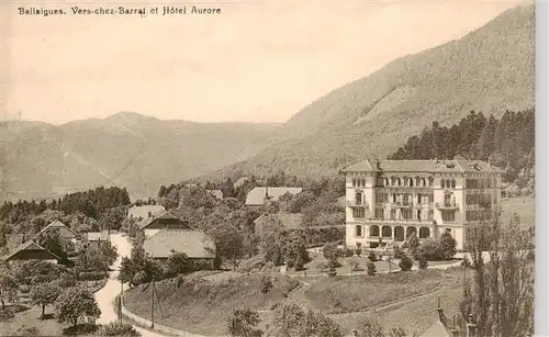 AK / Ansichtskarte  Ballaigues_VD Vers chez Barrai et Hotel Aurore