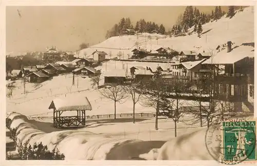 AK / Ansichtskarte  Arveyes_VD en hiver