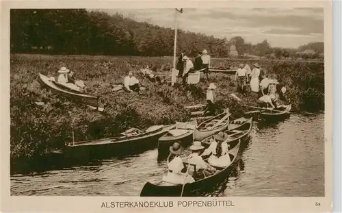 AK / Ansichtskarte  Poppenbuettel_Hamburg Alsterkanoeklub