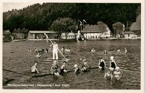 AK / Ansichtskarte 73939055 Nesselwang_Allgaeu_Bayern Familienschwimmbad