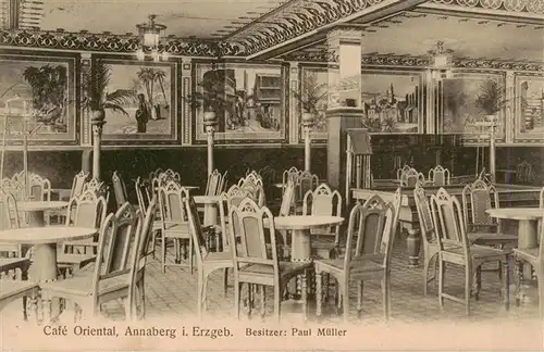 AK / Ansichtskarte  Annaberg_-Buchholz_Erzgebirge Cafe Oriental