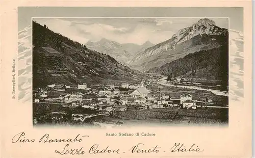 AK / Ansichtskarte  Santo_Stefano_di_Cadore_Veneto_IT Panorama