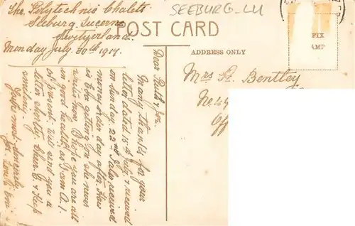 AK / Ansichtskarte  Seeburg_Luzern_LU The Quadrangle Polytechnic Chalets