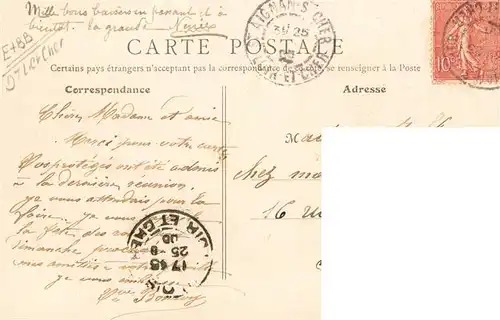 AK / Ansichtskarte  Saint-Aignan__41_Loir-et-Cher Maison du XV siecle Rue Rouget de l'Isle