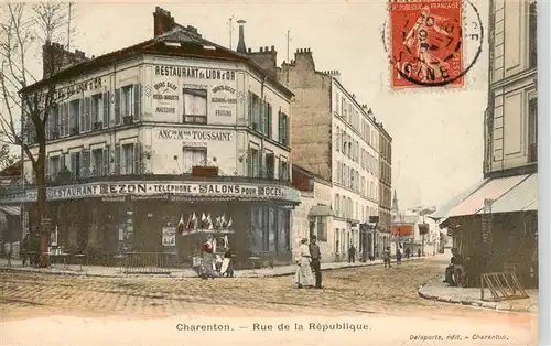 AK / Ansichtskarte  Charenton_94-le-Pont Rue de la Republique