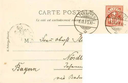 AK / Ansichtskarte  Fleurier_NE Vue generale