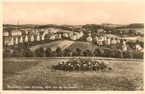 AK / Ansichtskarte  Netzschkau_Sachsen Blick von der Schoensicht