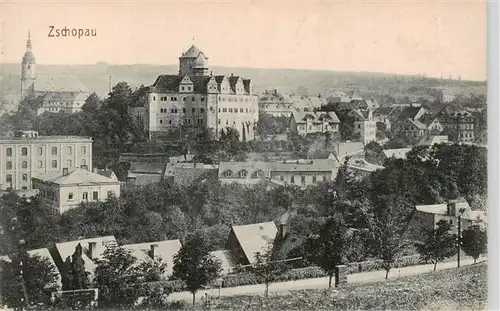 AK / Ansichtskarte  Zschopau Panorama Feldpost