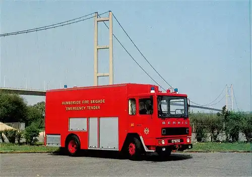 AK / Ansichtskarte  Feuerwehr_Fire-Brigade_Pompiers_Bomberos No. 13 Dennis S.S Emergency Tender