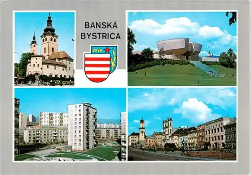 AK / Ansichtskarte 73939229 Banska_Bystrica_Neusohl_SK Krajske mesto Vychodisko do Nizkych Tatier Velkej Fatr a Kremnickych vrchov