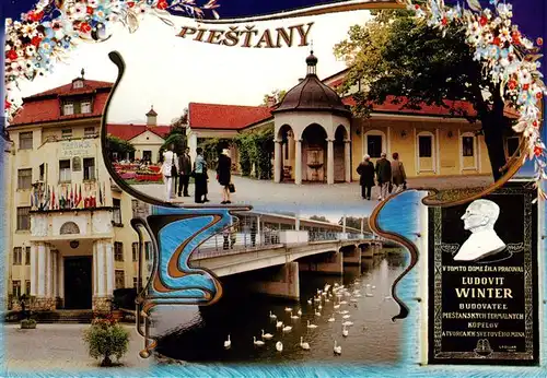 AK / Ansichtskarte  Piestany_Pistian_Poestyen_SK Teilansichten