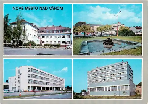 AK / Ansichtskarte  Nove_Mesto_nad_Vahom_SK Teilansichten