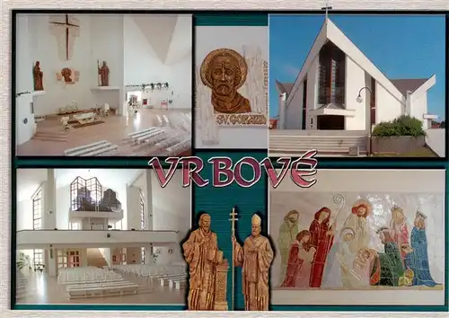 AK / Ansichtskarte 73939293 Vrbove_Slovakia Novy rimsko katolicky kostol sv Gorazda
