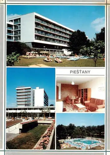 AK / Ansichtskarte  Piestany_Pistian_Poestyen_SK Liecebny domy Balnea Splendid a Balnea Grand Interier Balnea Splendid Bazen