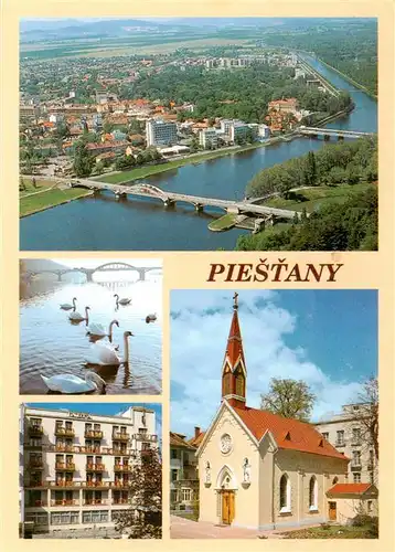 AK / Ansichtskarte  Piestany_Pistian_Poestyen_SK Neogoticka kapinka Liecebny dom Jalta