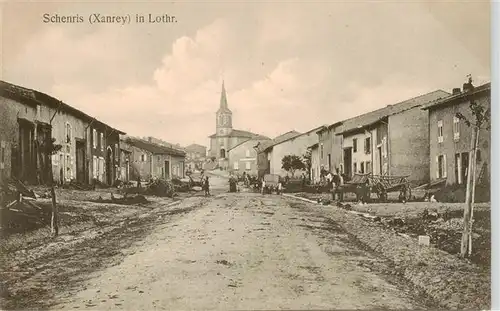 AK / Ansichtskarte  Schenris_Xanrey_57_Moselle Strassenpartie