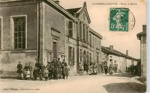 AK / Ansichtskarte  Charmes-la-Grande_52_Haute-Marne Ecole et Mairie