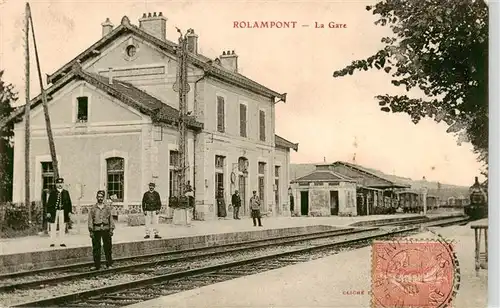 AK / Ansichtskarte  Rolampont_52-Haute-Marne La Gare