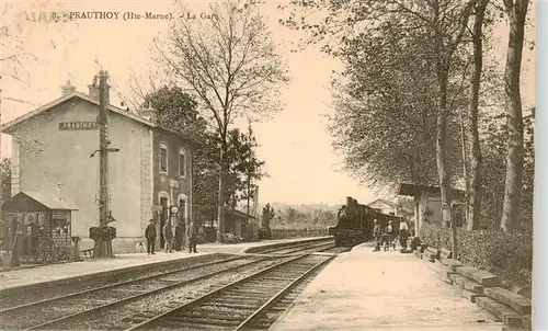 AK / Ansichtskarte  Prauthoy_52-Haute-Marne La Gare