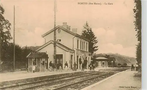 AK / Ansichtskarte  Hortes_52_Haute-Marne La Gare