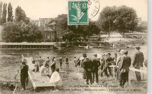 AK / Ansichtskarte  Joinville-le-Pont_94 Dimanche matin dEte aux bords de la Marne