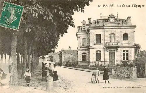 AK / Ansichtskarte  Bauge_49_Maine-et-Loire La Caisse d'Epargne
