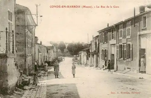 AK / Ansichtskarte  Conde-en-Barrois_Les_Hauts-de-Chee_55_Meuse La Rue de la Gare