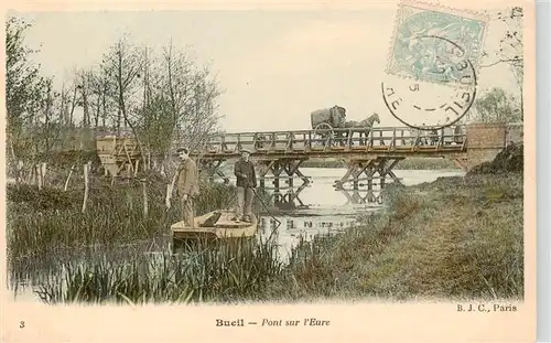 AK / Ansichtskarte  Bueil_27_Eure Pont sur l'Eure