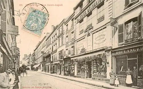 AK / Ansichtskarte  Melun_77_Seine-et-Marne Rue Saint Aspait