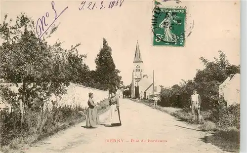 AK / Ansichtskarte  Iverny_77_Seine-et-Marne Rue de Bordeaux