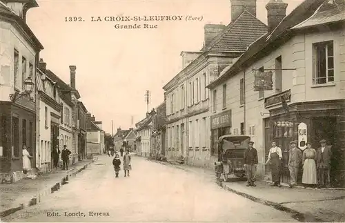 AK / Ansichtskarte  La_Croix-Saint-Leufroy_27_Eure Grande Rue