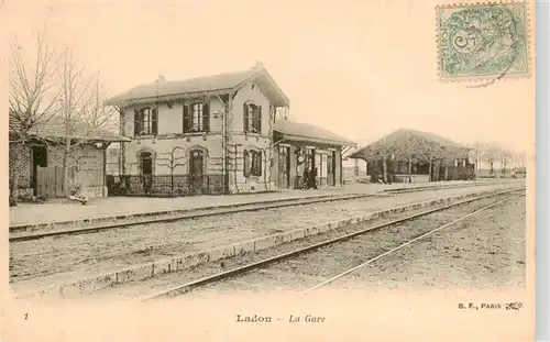 AK / Ansichtskarte  Ladon_45_Loiret La Gare