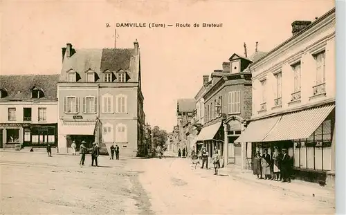 AK / Ansichtskarte  Damville_27_Eure Route de Breteuil