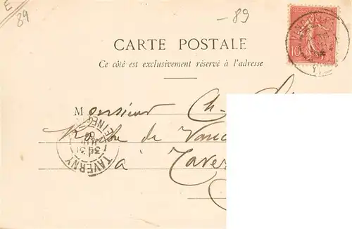 AK / Ansichtskarte  Vincelles_89_Yonne Grande Rue