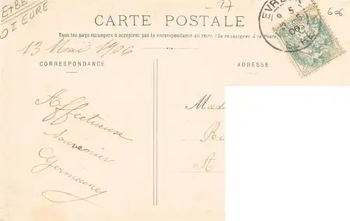 AK / Ansichtskarte  Bernay_27_Eure Rue Thiers