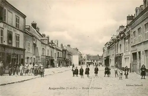AK / Ansichtskarte  Angerville_91_Essonne Route d'Orleans