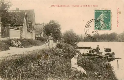 AK / Ansichtskarte  Portejoie_Porte-Joie_27_Eure Paysage au bord de la Seine