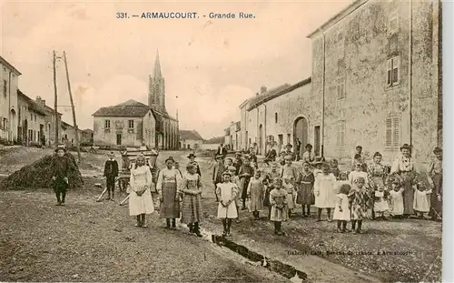 AK / Ansichtskarte  Armaucourt_54_Meurthe-et-Moselle Grande Rue