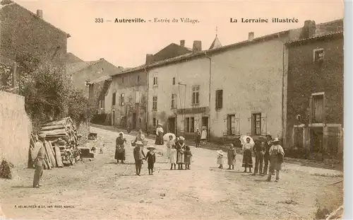AK / Ansichtskarte  Autreville-sur-Moselle_54_Meurthe-et-Moselle Entree du Village La Lorraine illustree