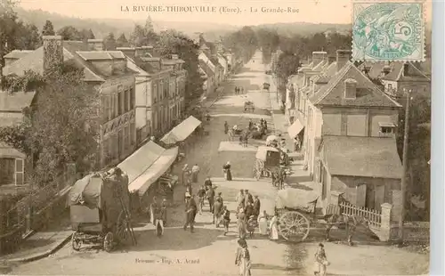 AK / Ansichtskarte  La_Riviere_Thibouville_27_Eure La Grande Rue