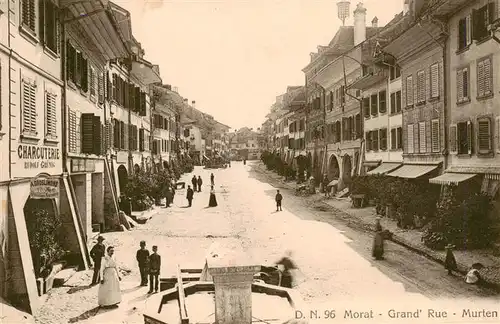 AK / Ansichtskarte  Morat_Murten_FR Grand Rue
