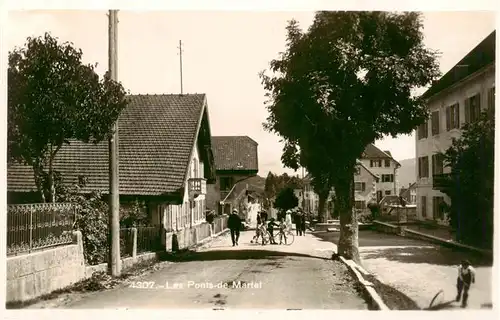 AK / Ansichtskarte  Les_Ponts-de-Martel_NE Strassenpartie