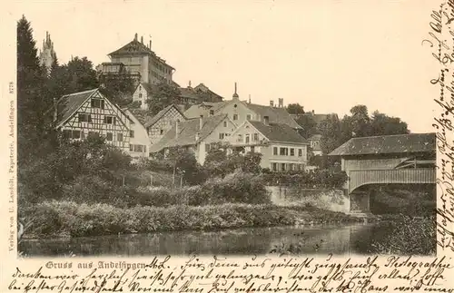 AK / Ansichtskarte  Andelfingen_Langenenslingen_BW Ortspartie